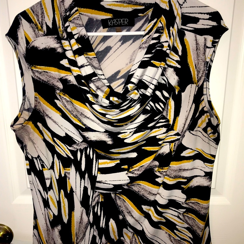 Kasper business top sleeveless